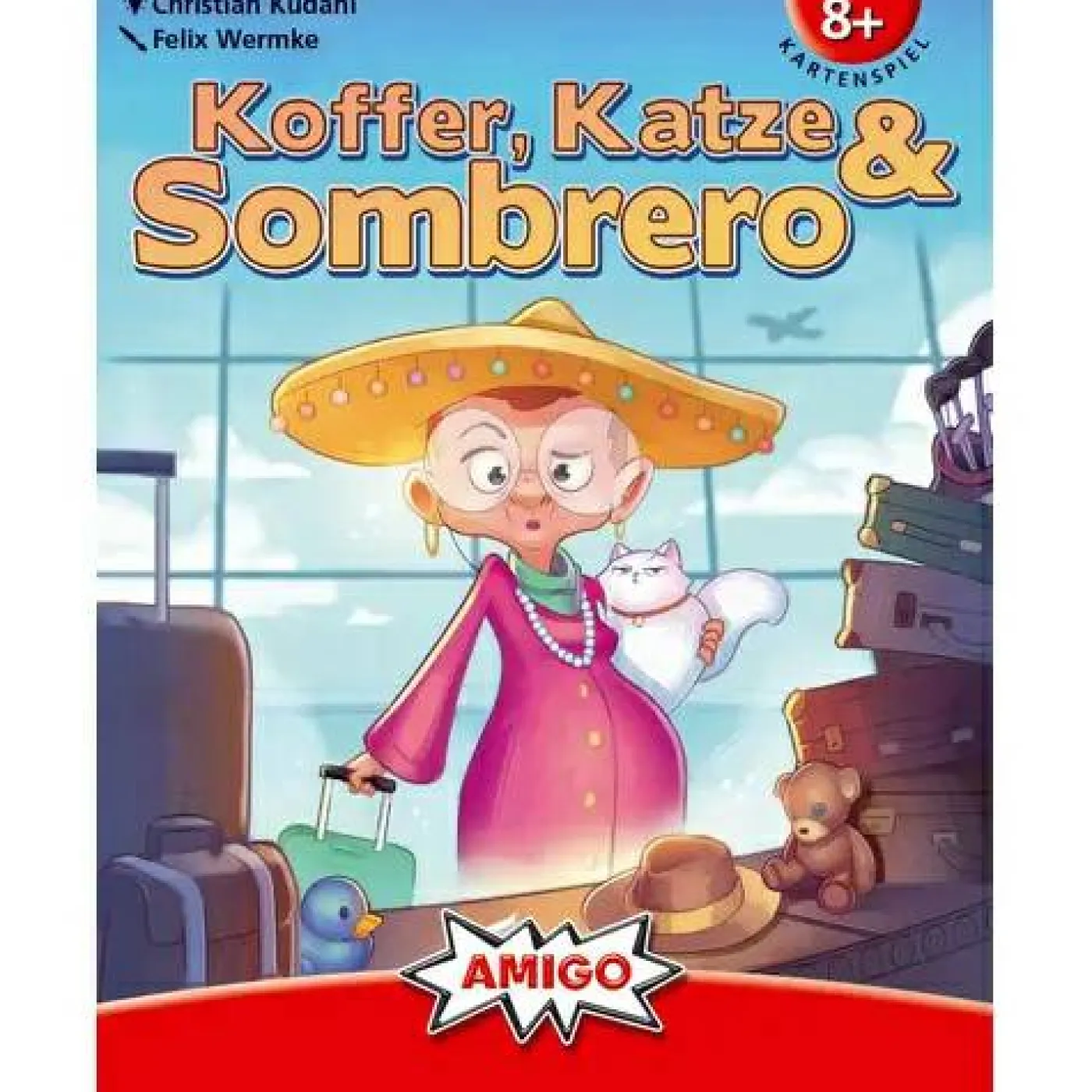 Familienspiel "Koffer, Katze & Sombrero"