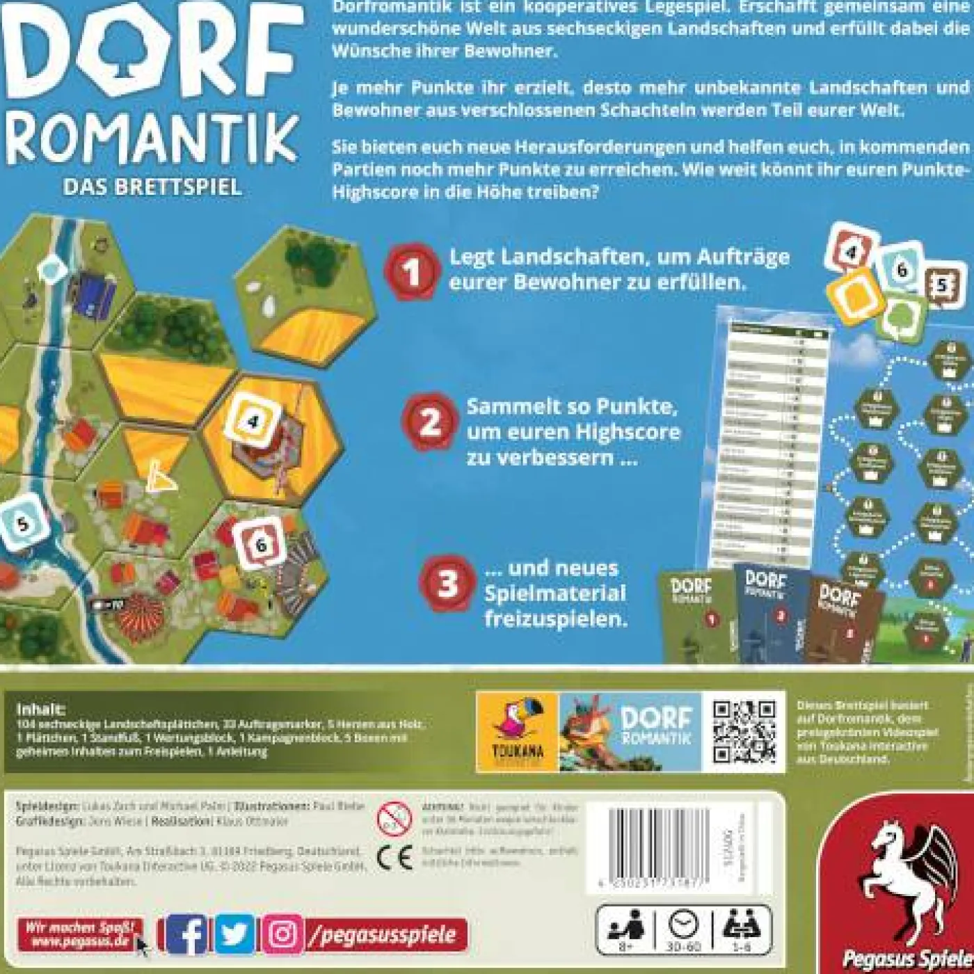 Familienspiel "Dorfromantik"
