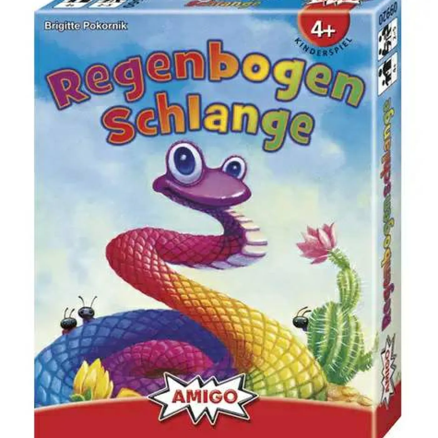 Farben-Legespiel "Regenbogenschlange"