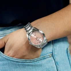 Festina Damen Uhr Boyfriend Alegria F20622/2 Rosa, Edelstahl Armband