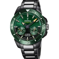 Festina Herren Uhr Prestige F20360/3 Edelstahl Armband