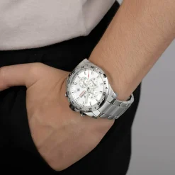 Festina Herren Uhr Timeless Chronograph F20463/1 Edelstahl Armband