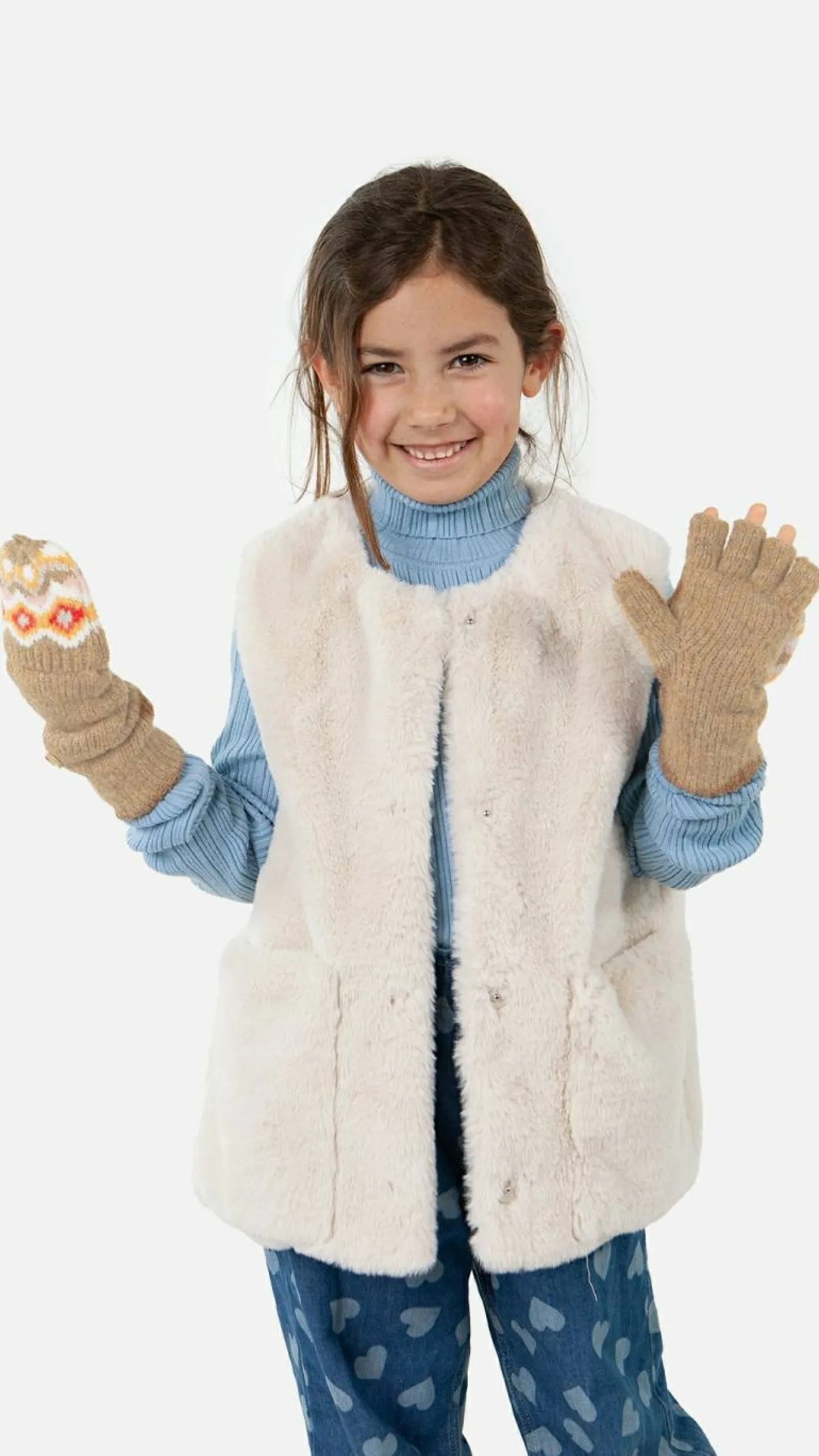 Fingerlose Handschuhe "Leonari"