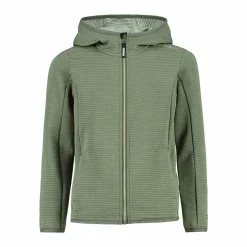 Fleecejacke mit Kapuze