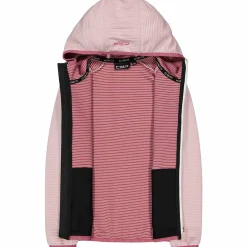 Fleecejacke mit Kapuze