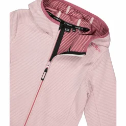 Fleecejacke mit Kapuze