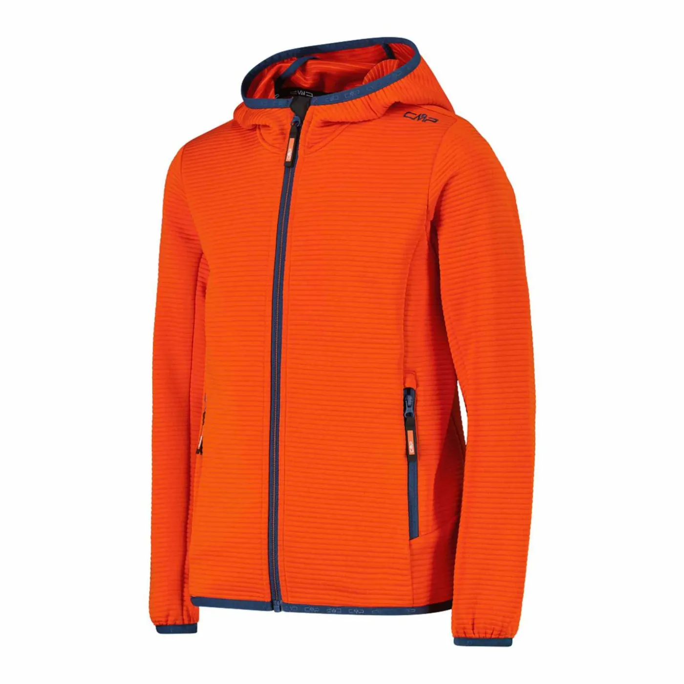 Fleecejacke mit Kapuze