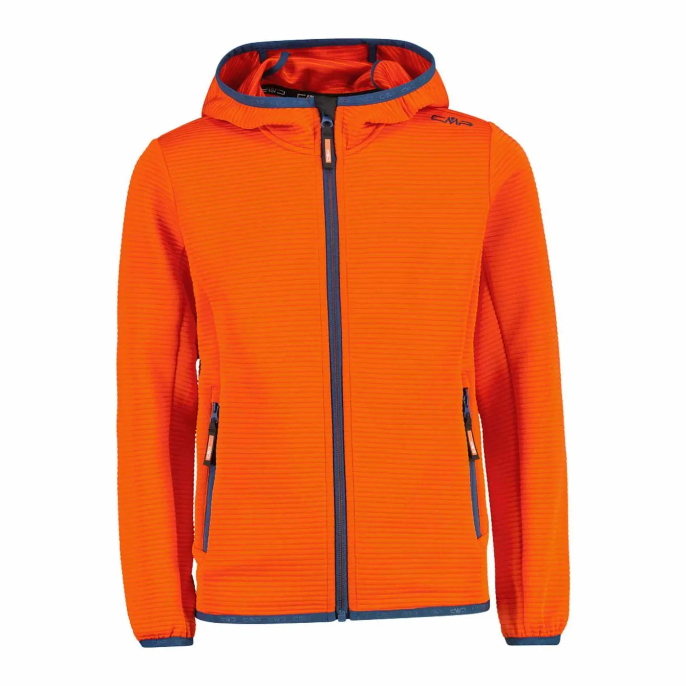 Fleecejacke mit Kapuze
