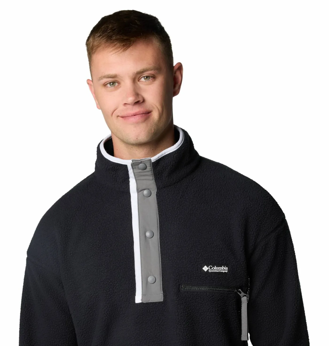 Fleecepullover "Helvetia™ Half Snap"