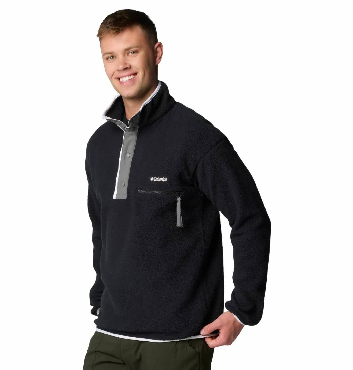 Fleecepullover "Helvetia™ Half Snap"