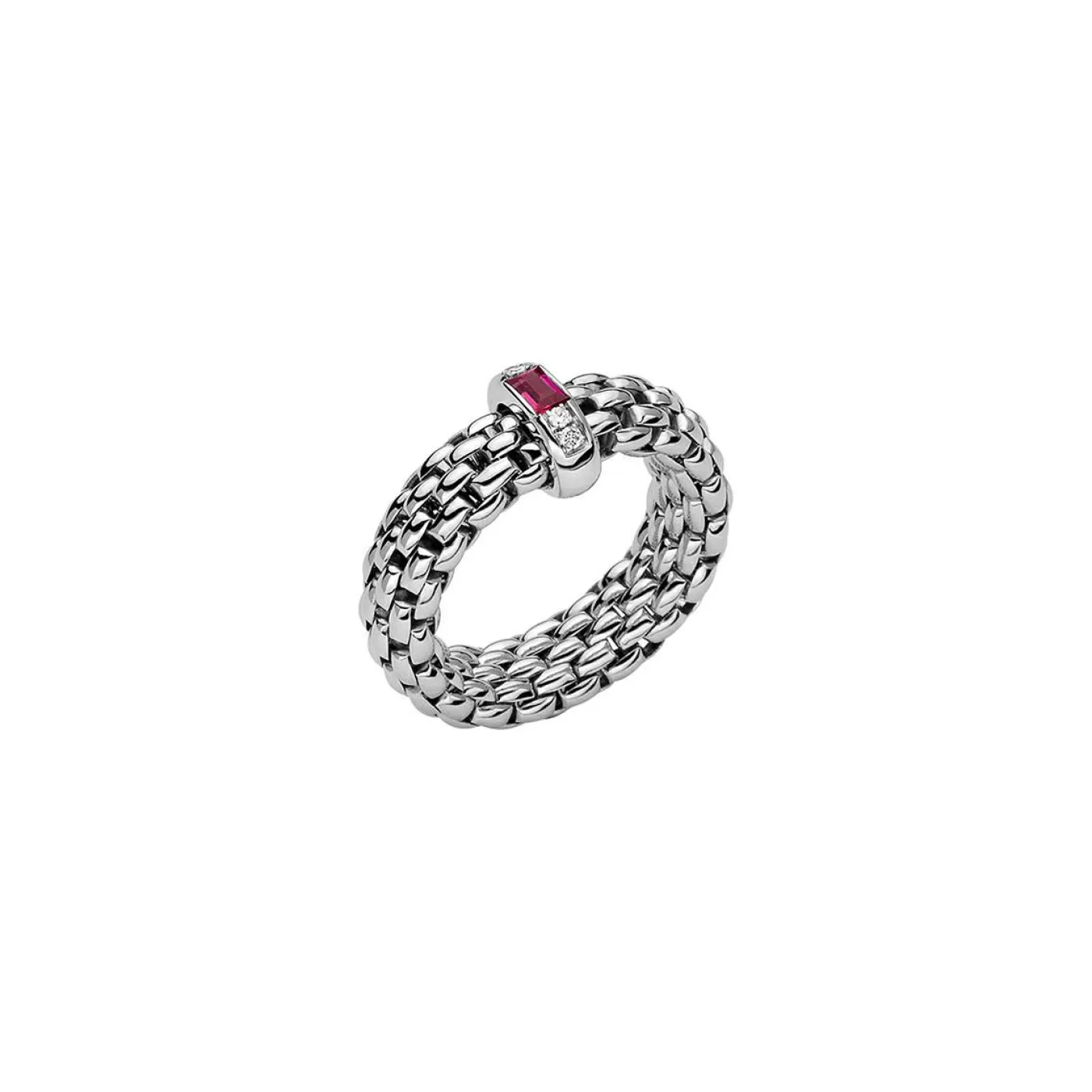 Flex'it Ring mit Rubin