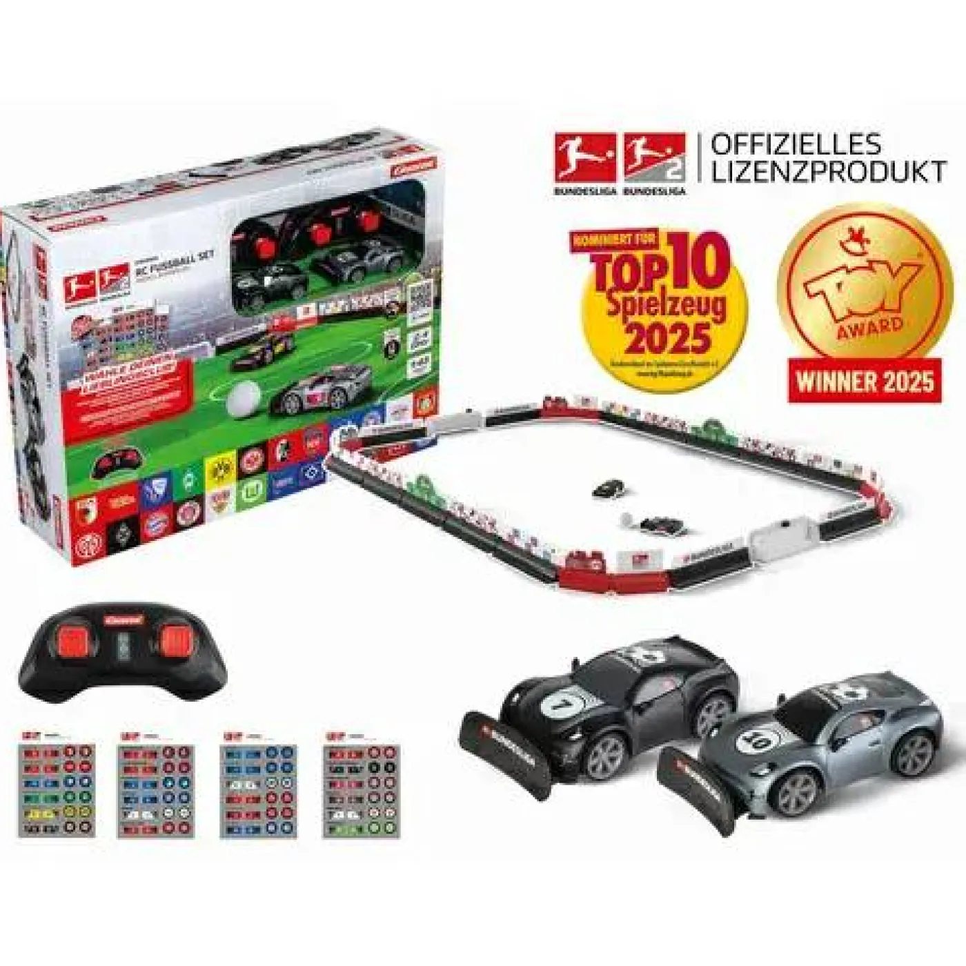 Fußball-Rennbahn "Bundesliga"