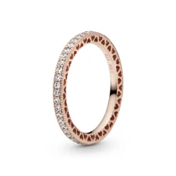 Funkeln und Herzen Ring