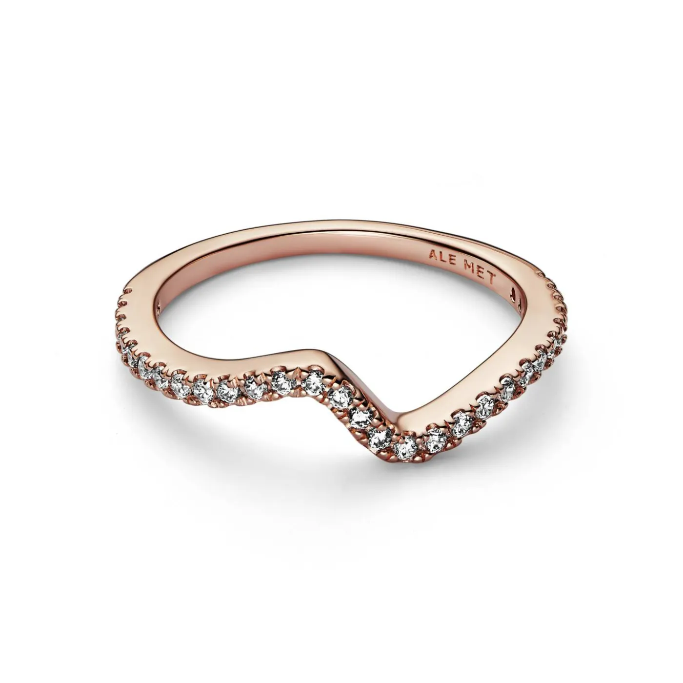 Funkelnde Welle Ring