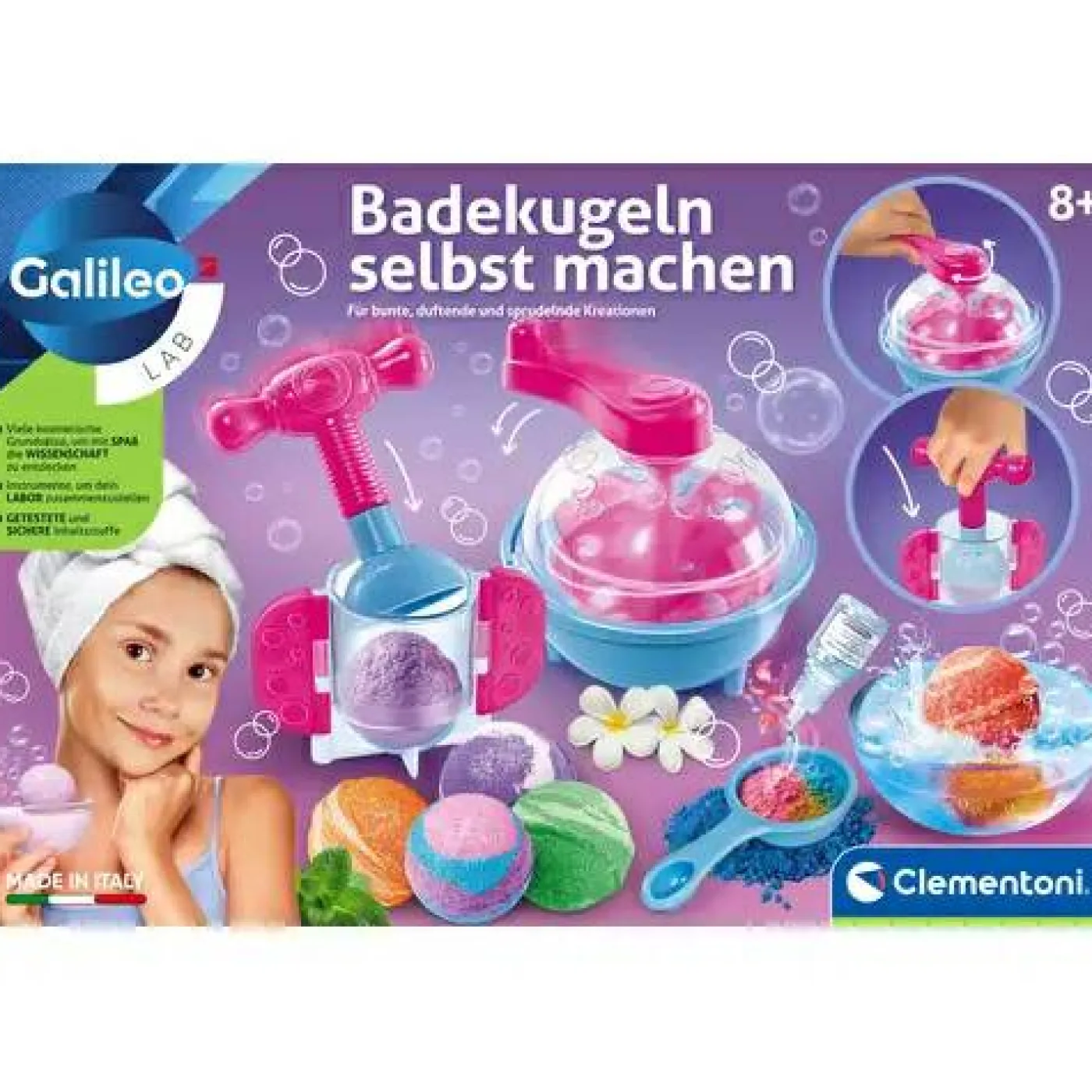 Galileo-Experimentierset "Badekugeln selbst machen"