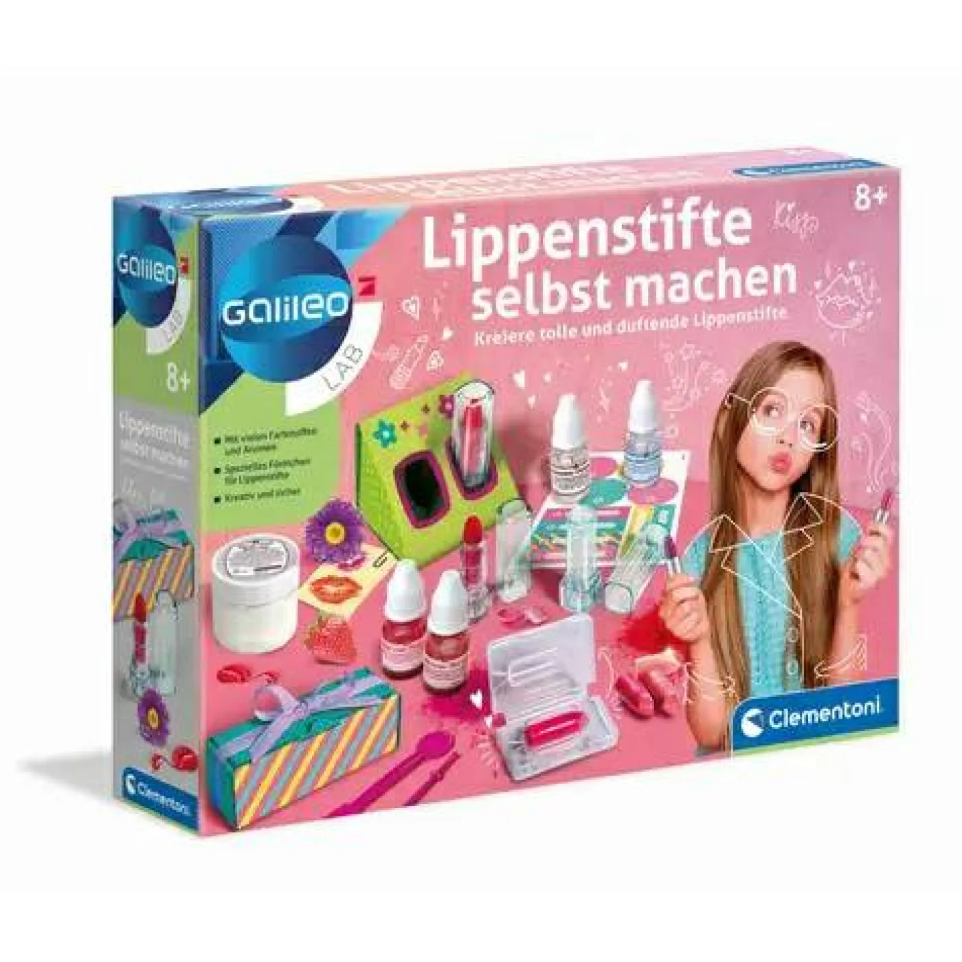 Galileo-Experimentierset "Lippenstifte selber machen"