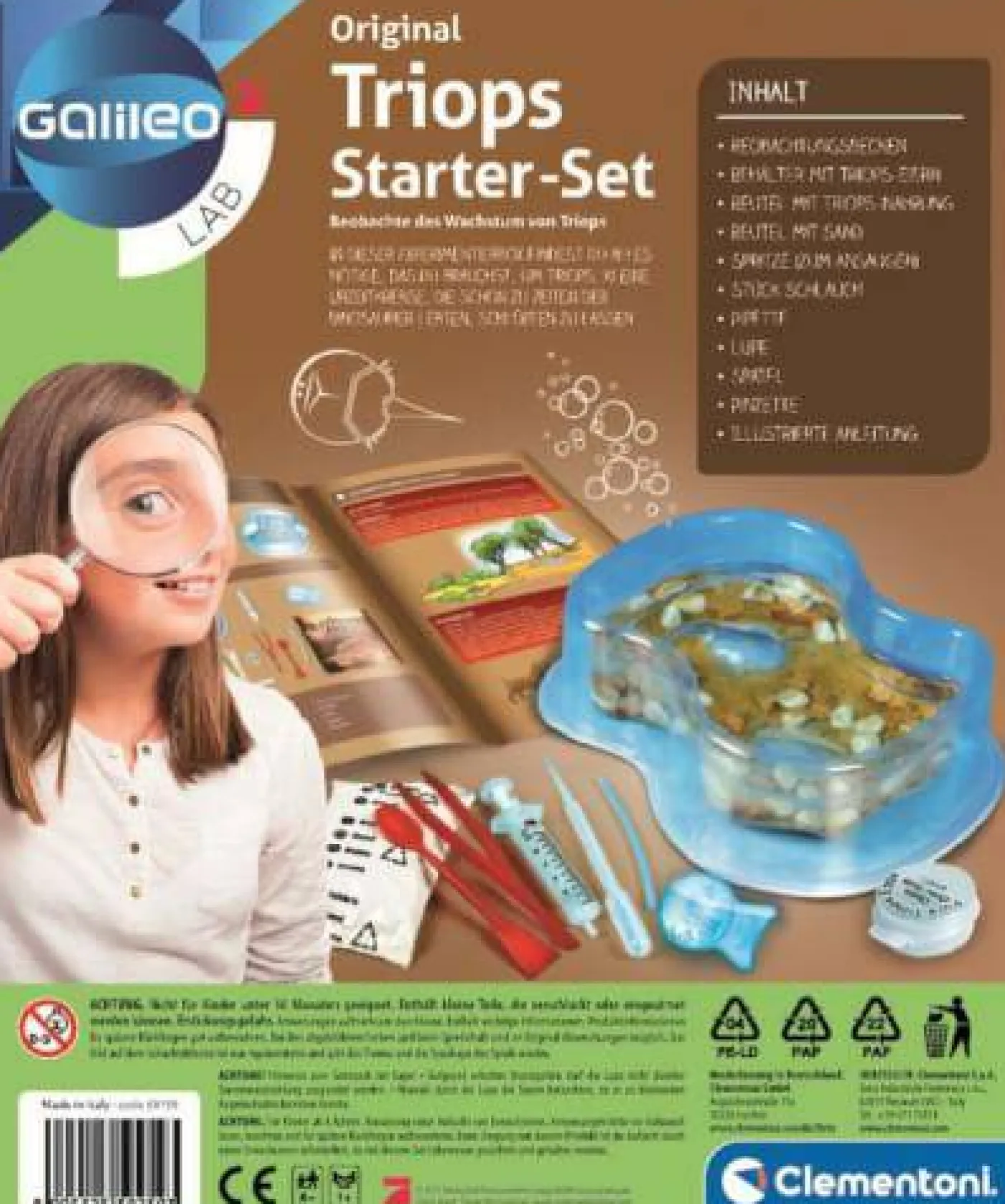 Galileo-Experimentierset "Triops Starter-Set"