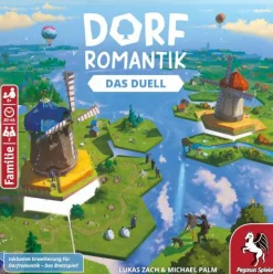 Gesellschaftsspiel "Dorfromantik - Das Duell"