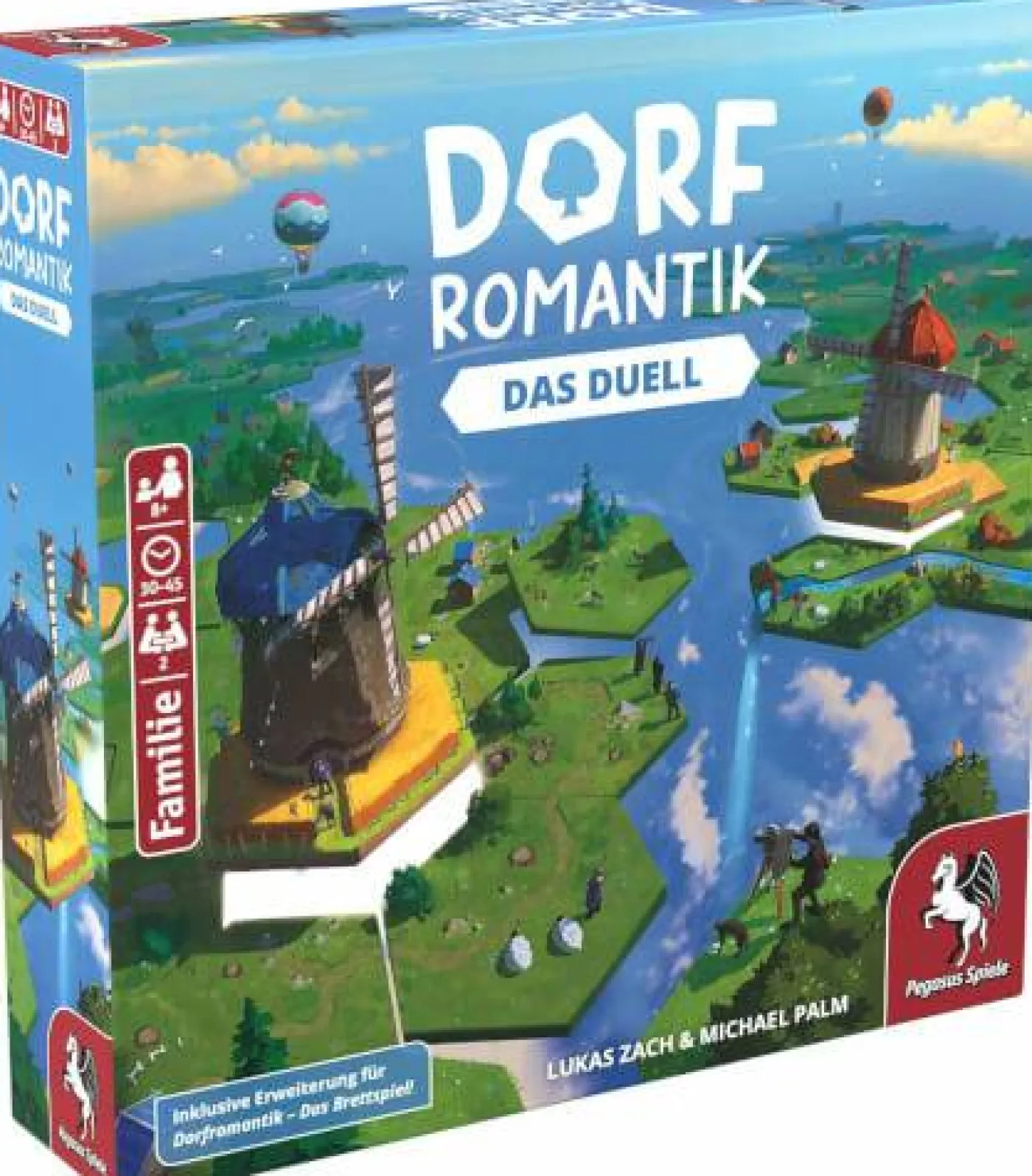 Gesellschaftsspiel "Dorfromantik - Das Duell"