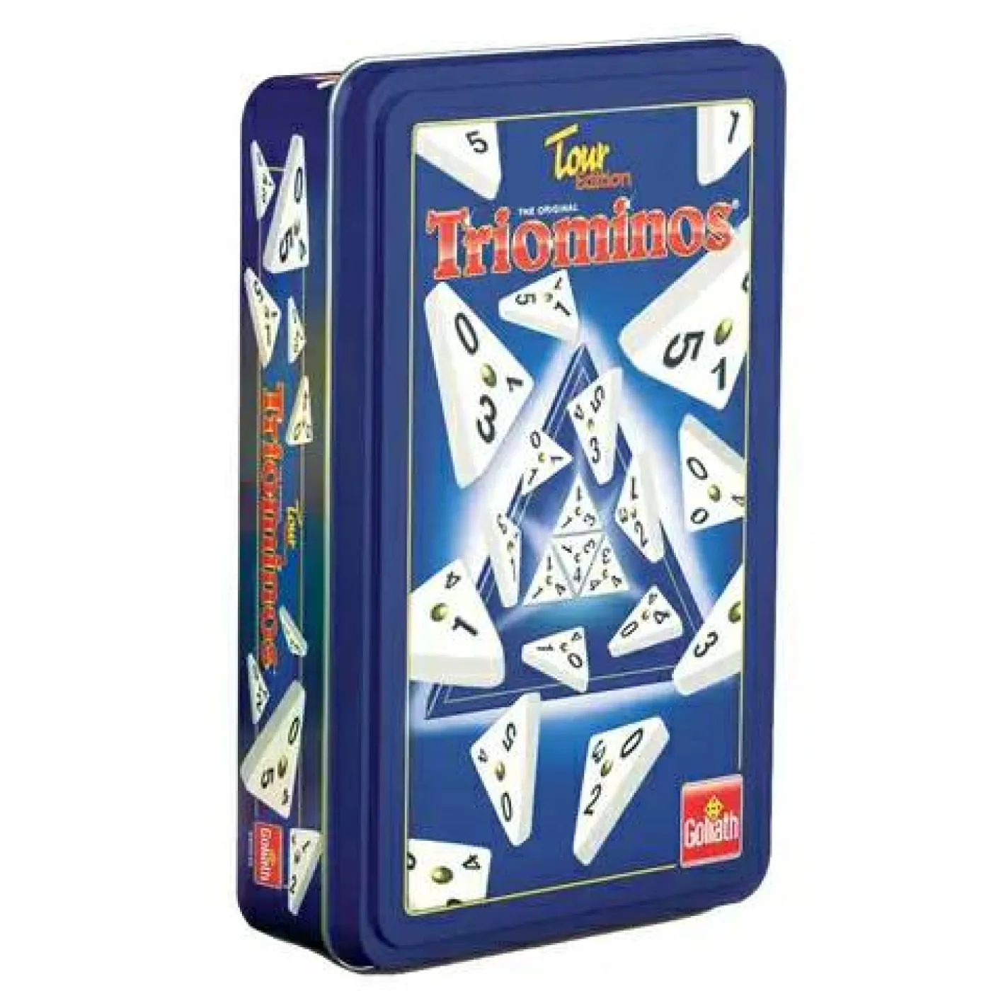 Gesellschaftsspiel "Triominos - Tour Edition"