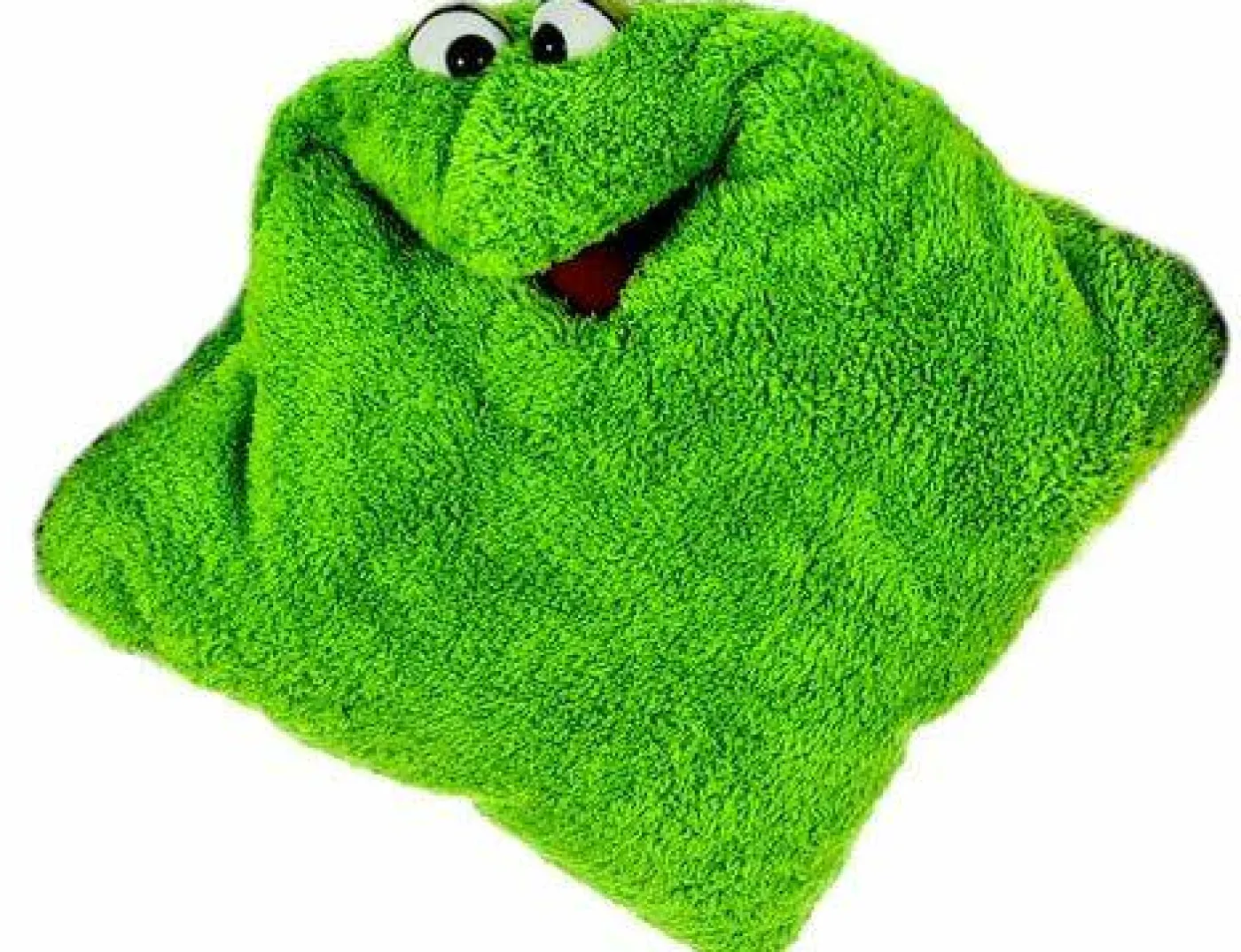 Handpuppe "Kissen grün"