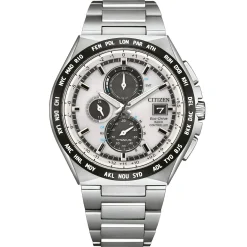 HAU Eco Drive TI-Funkuhr Chron