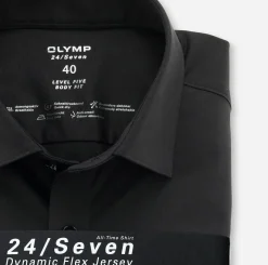 Herren Jersey Hemd "Level 5" 24/Seven Body Fit