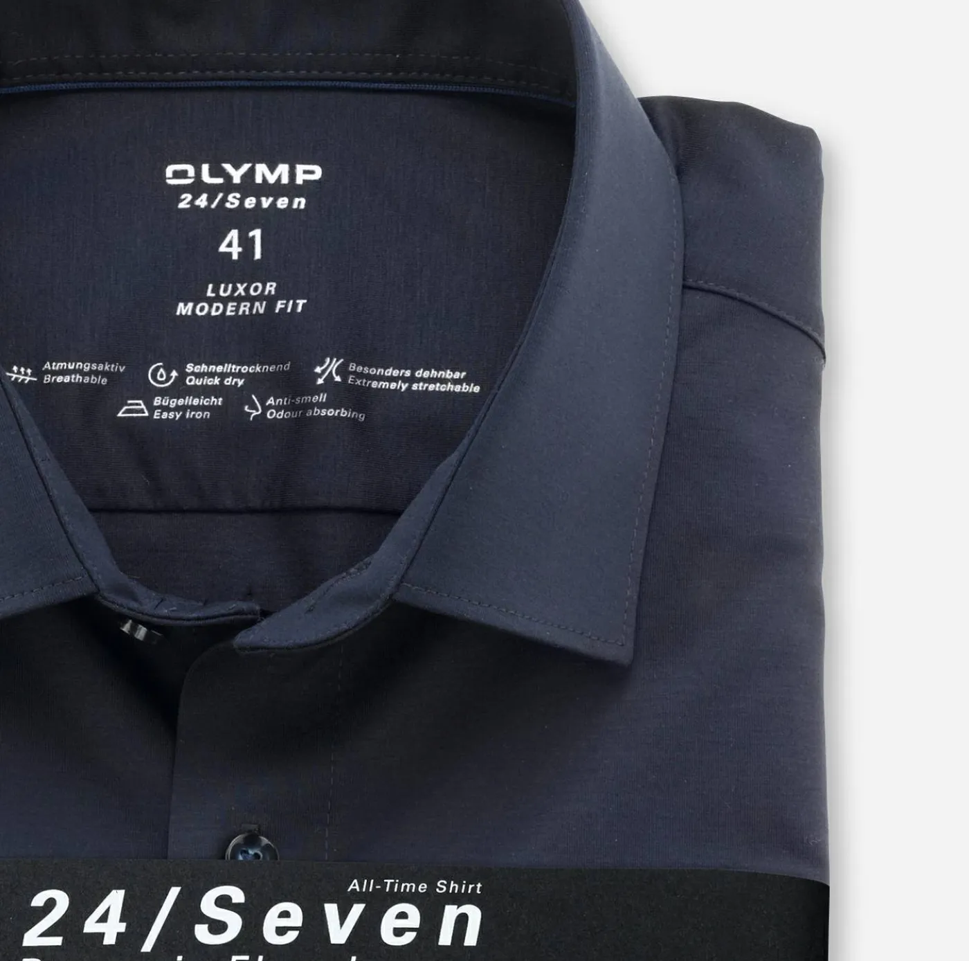 Herren Jerseyhemd "Luxor" 24/Seven Modern Fit