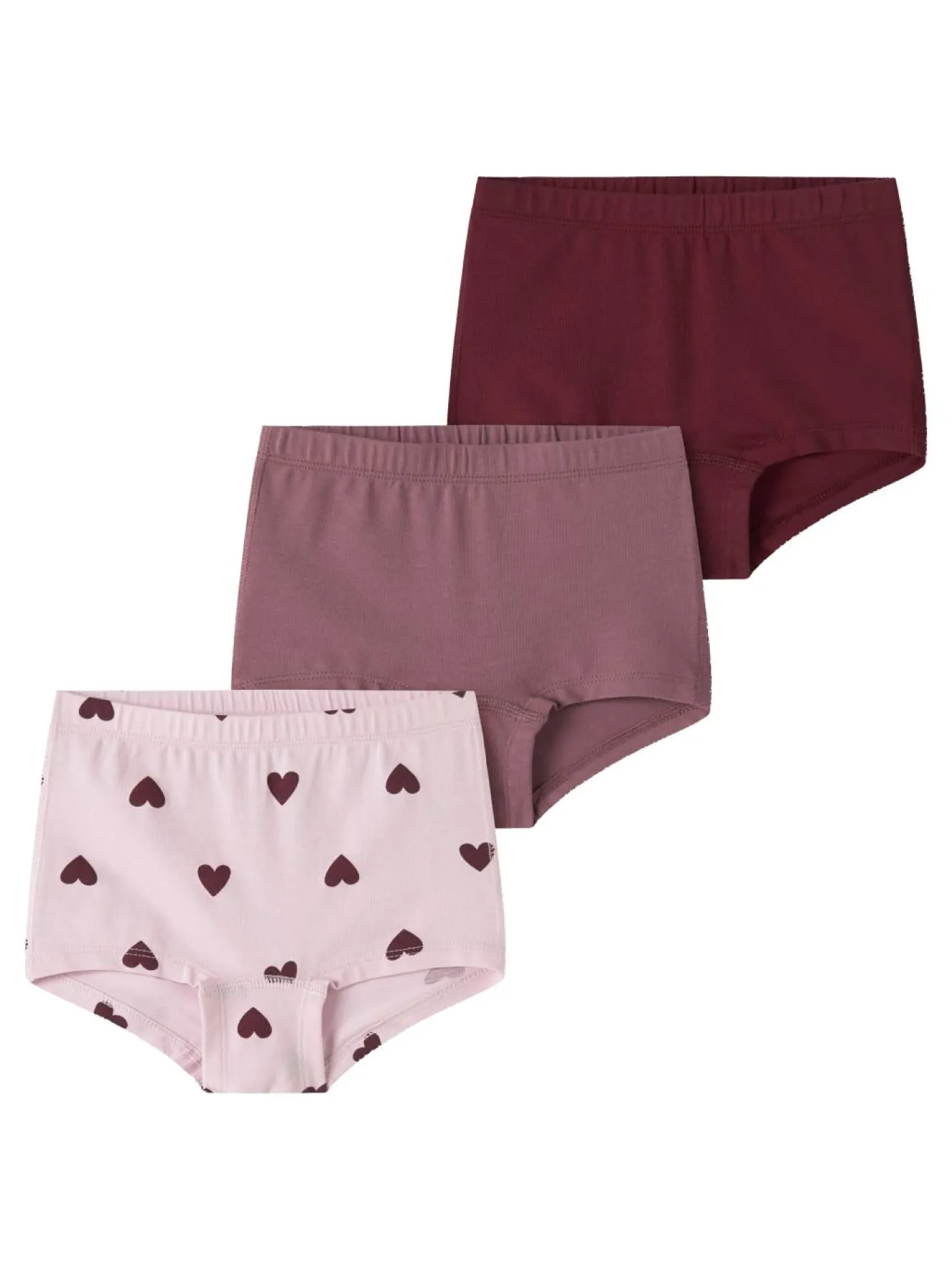 Hipster-Unterhosen "Cutie Heart", 3er-Pack