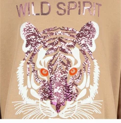 Hoodie "Tiger Paillette"