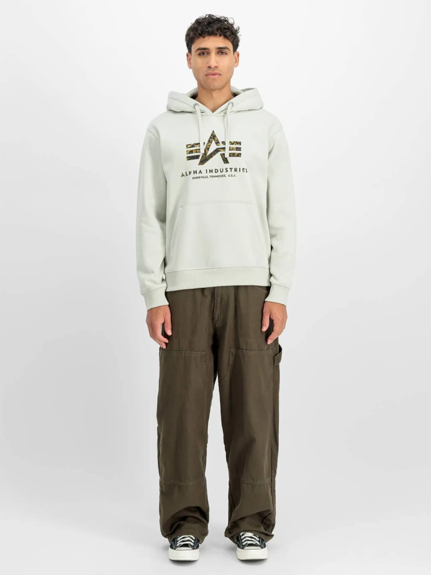 Hoodie "Basic Big Logo Effect"