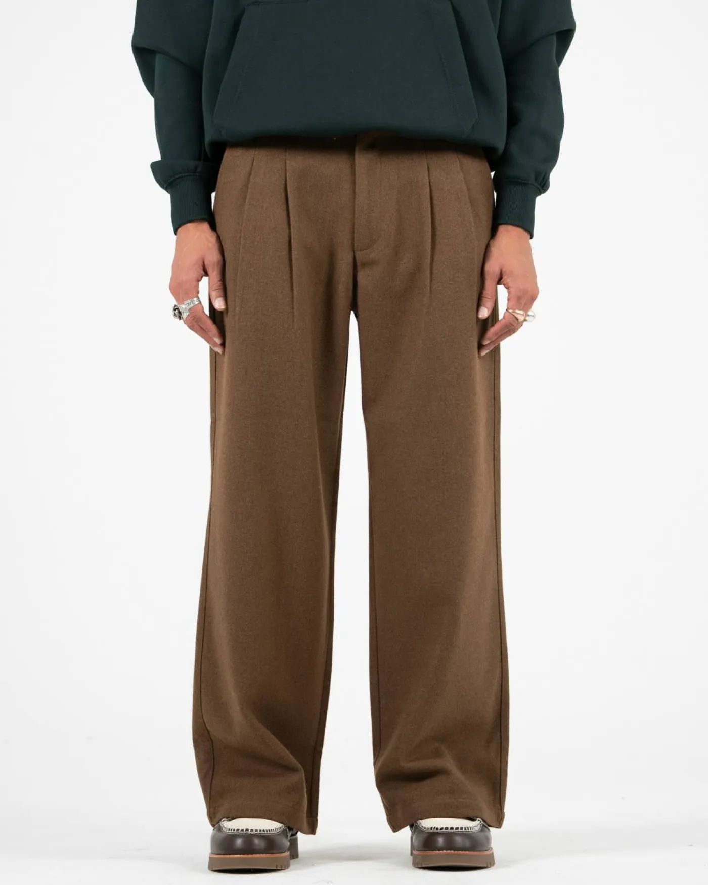 Hose "Double Pleated Club Pants"