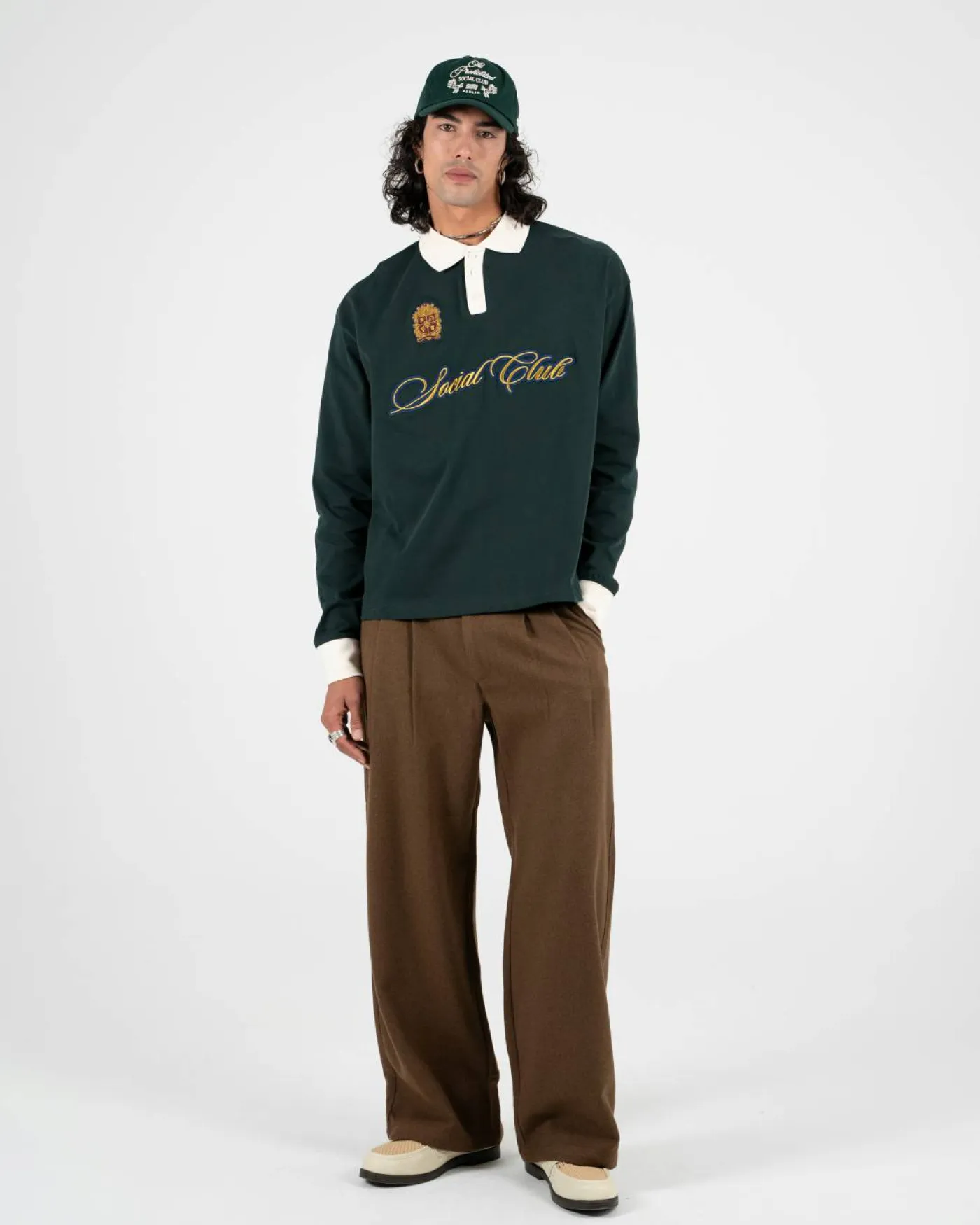 Hose "Double Pleated Club Pants"