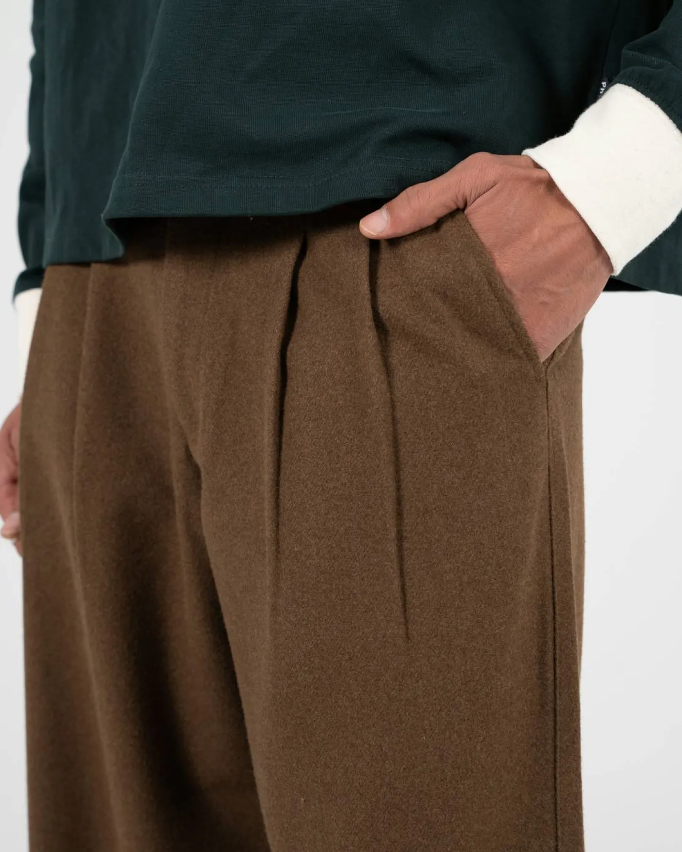 Hose "Double Pleated Club Pants"