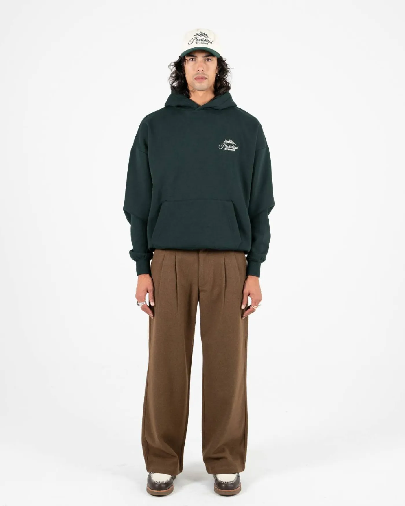 Hose "Double Pleated Club Pants"