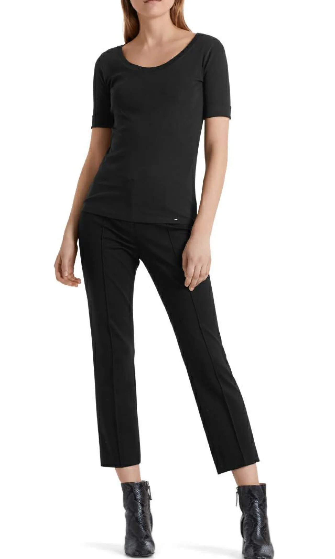 7/8 Hose aus feinem Jersey