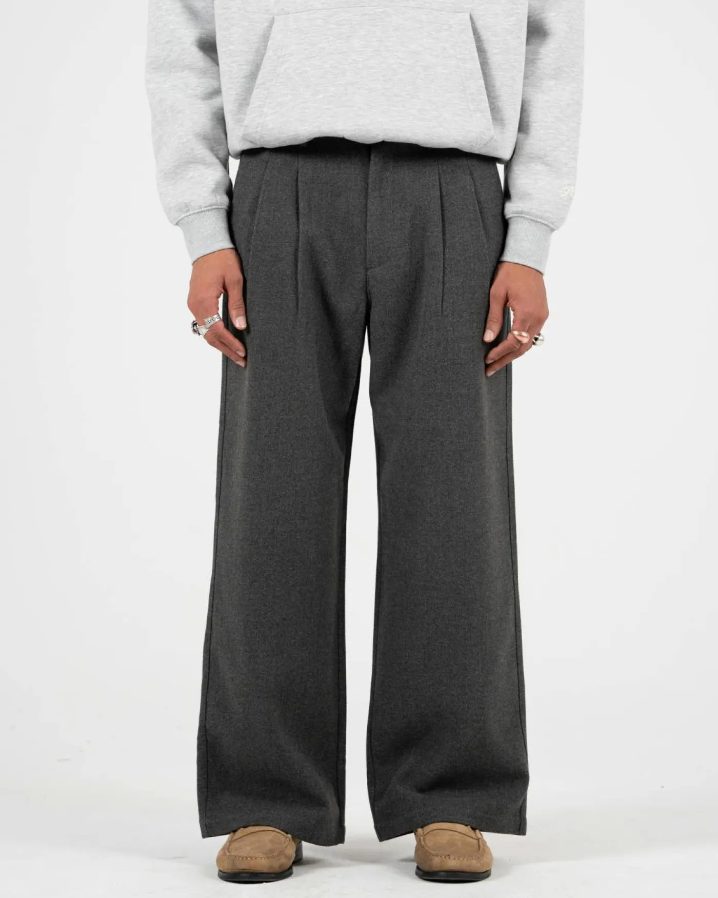 Hose "Double Pleated Club Pants"