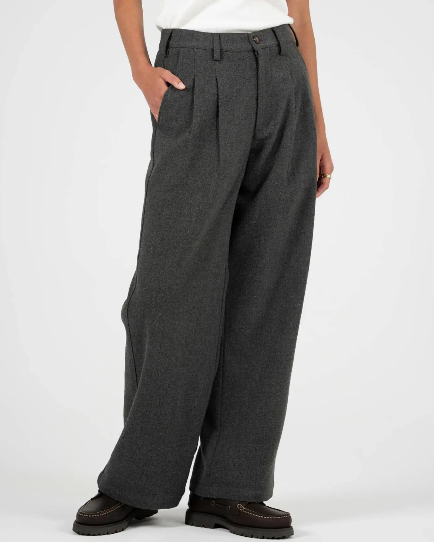 Hose "Double Pleated Club Pants"
