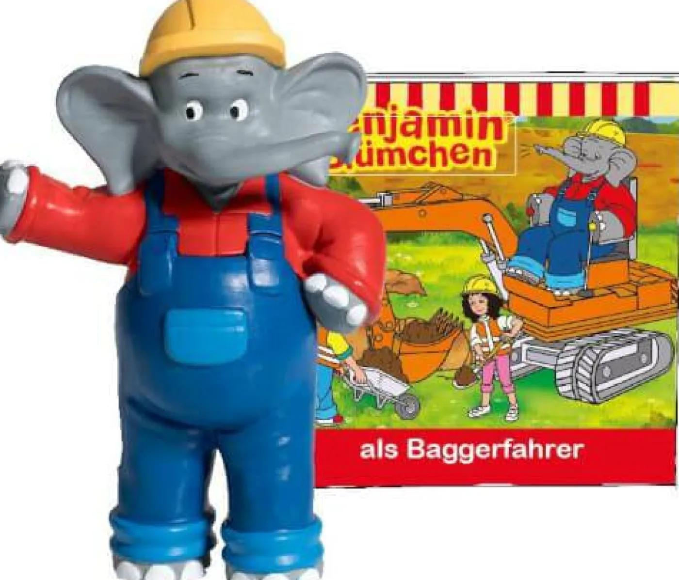 Hörfigur "Benjamin Blümchen - Benjamin als Baggerfahrer"