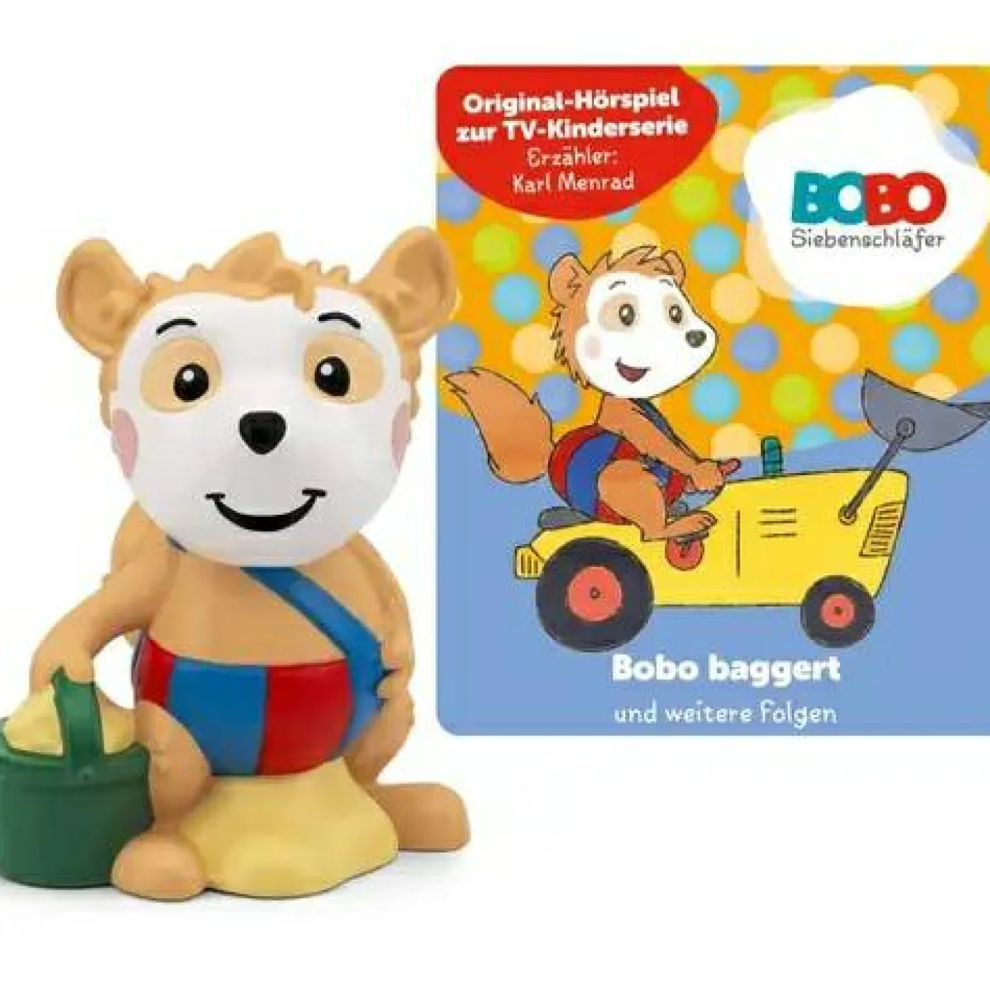 Hörfigur "Bobo Siebenschläfer - Bobo baggert und weitere Folgen"