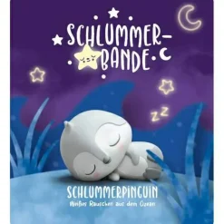 Hörfigur "Schlummerpinguin - Weißes Rauschen aus dem Ozean"