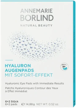 Hyaluron Augenpads, 6x 2 Stück