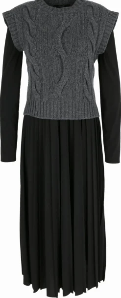 2-in-1 Strickkleid
