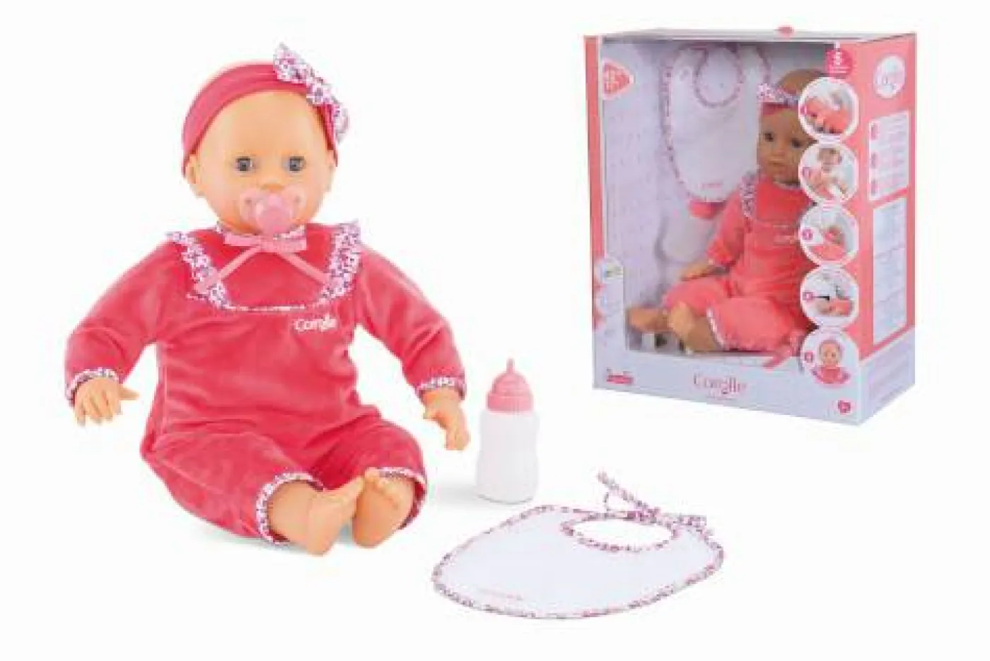 Interaktive Baby-Puppe "Lila Chérie"
