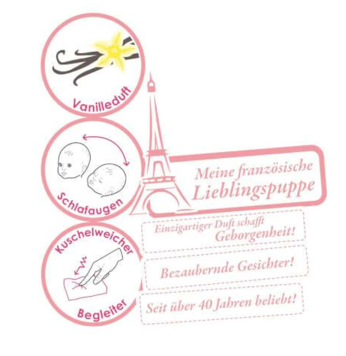 Interaktive Baby-Puppe "Lila Chérie"