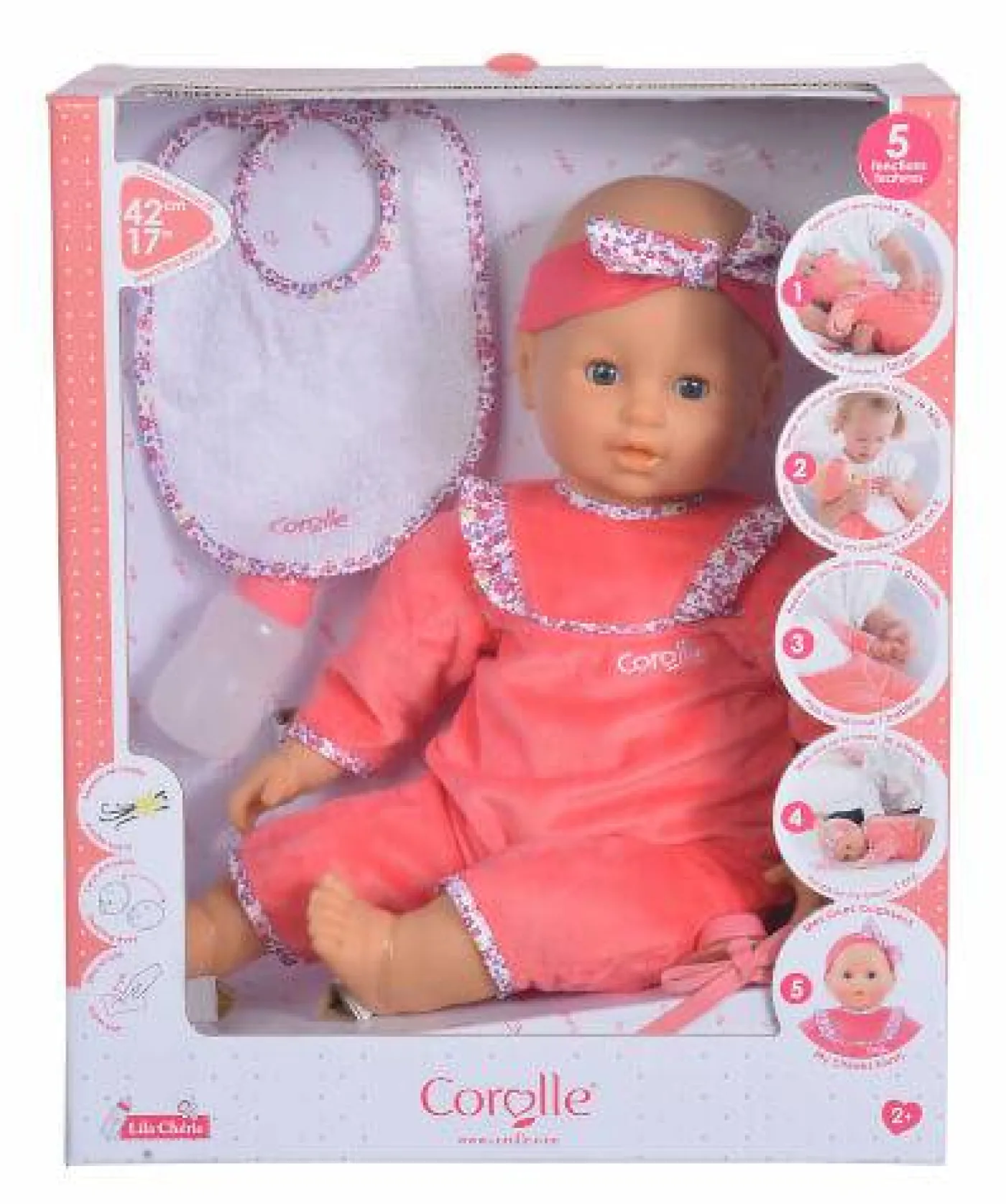 Interaktive Baby-Puppe "Lila Chérie"