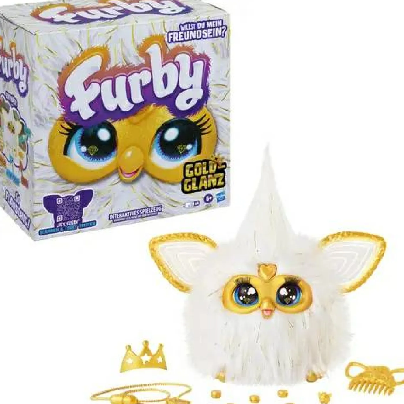 Interaktives Haustier "Furby - Gold Glam"