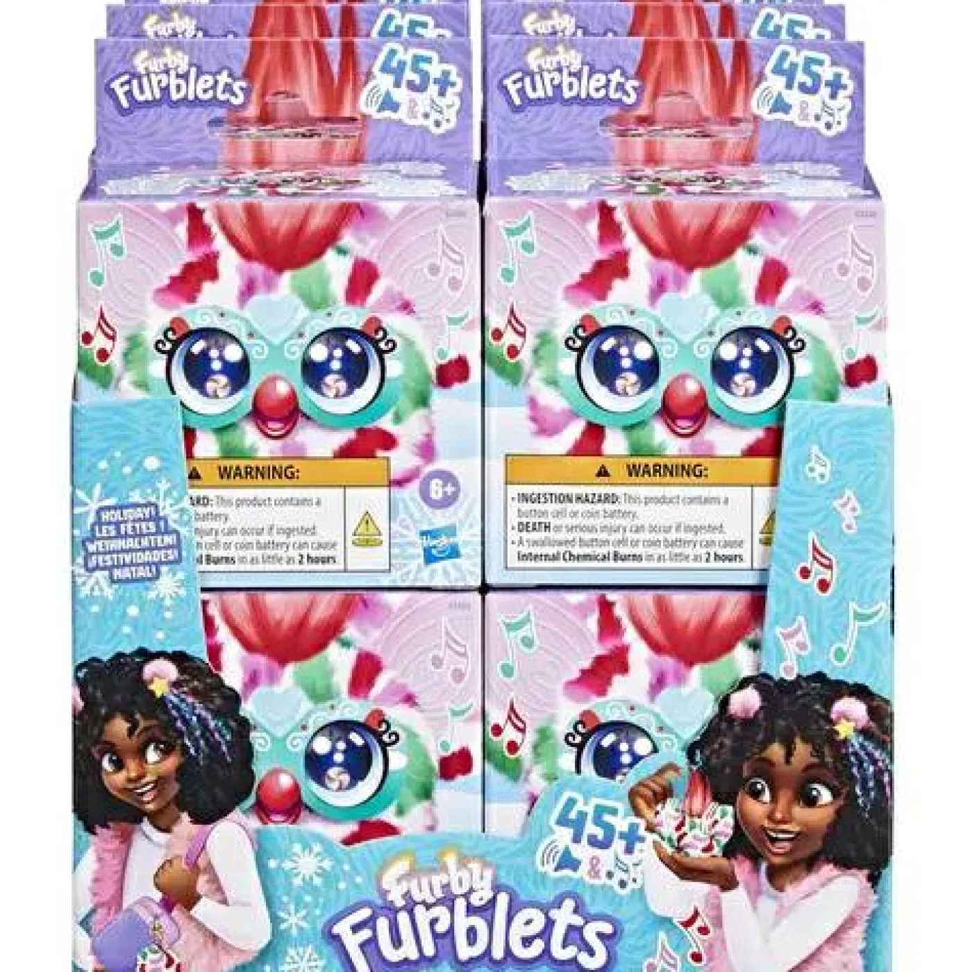 Interaktives Haustier "Furby Furblets PEP -Mint"
