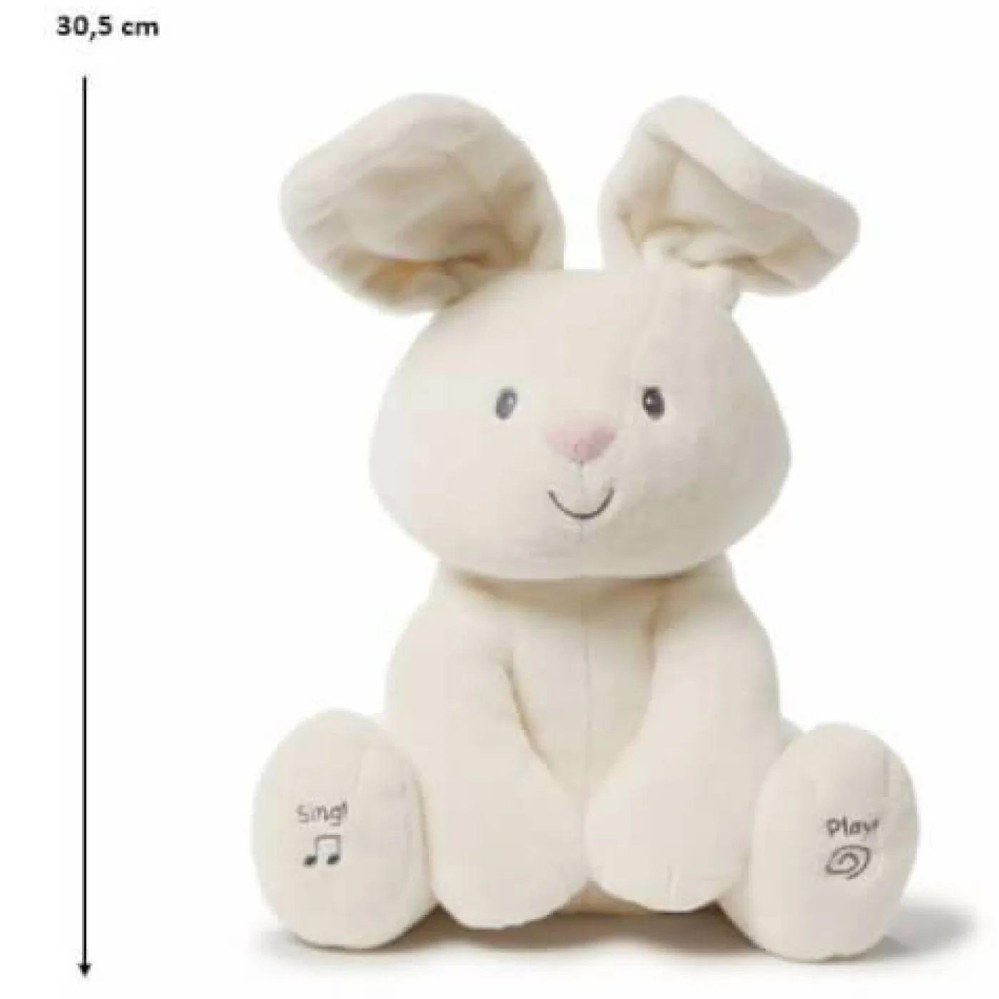 Interaktives Kuscheltier "Flora der Hase", 30 cm