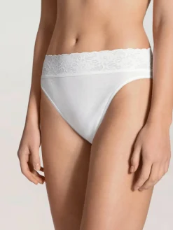 Jazz m.Spitzenbund, weiss, XS